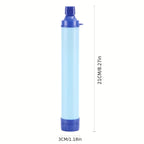 AquaPure Straw Filtr do Wody | Kompaktowy, Usuwa 99,9% Bakterii 1