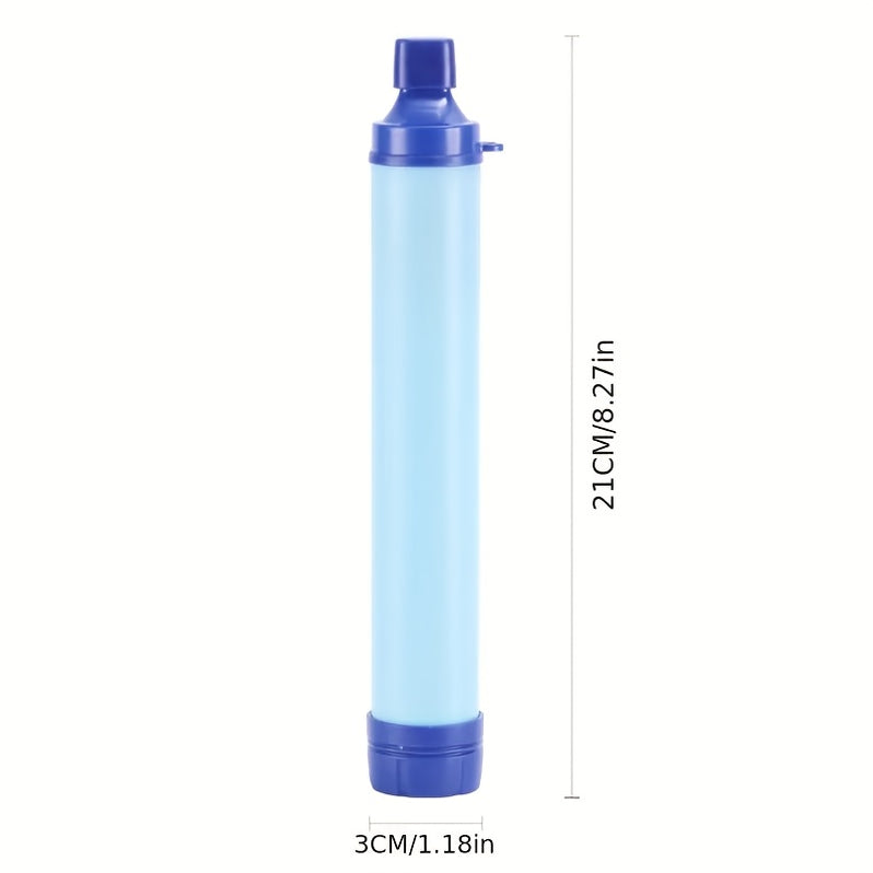 AquaPure Straw Filtr do Wody | Kompaktowy, Usuwa 99,9% Bakterii 1