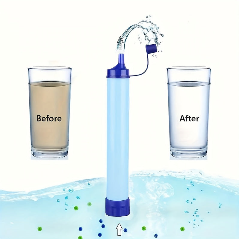 AquaPure Straw Filtr do Wody | Kompaktowy, Usuwa 99,9% Bakterii 7