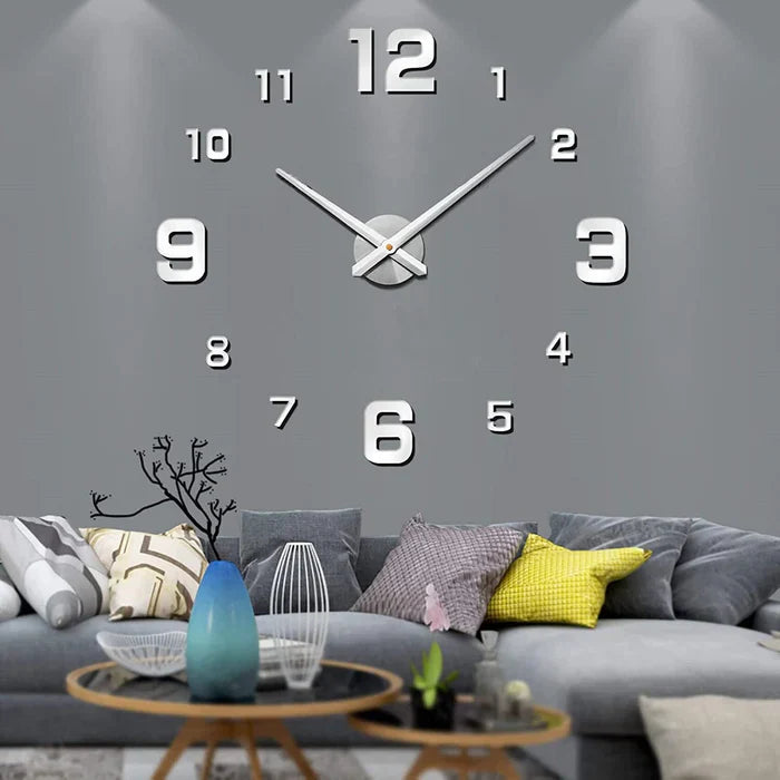 Arlen Kreatywny Zegar Ścienny DIY | Regulowany Rozmiar, Nowoczesny Design 1