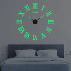 Arlen Kreatywny Zegar Ścienny DIY | Regulowany Rozmiar, Nowoczesny Design 6