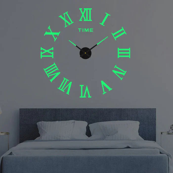 Arlen Kreatywny Zegar Ścienny DIY | Regulowany Rozmiar, Nowoczesny Design 6
