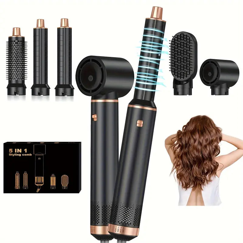 AugustaPro Styler 5 w 1 | Wielofunkcyjna szczotka do suszenia włosów 800 W 1