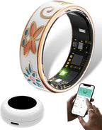 Aurina Smart Wellness Ring | Stal Nierdzewna, Monitorowanie Aktywności i Snu 0
