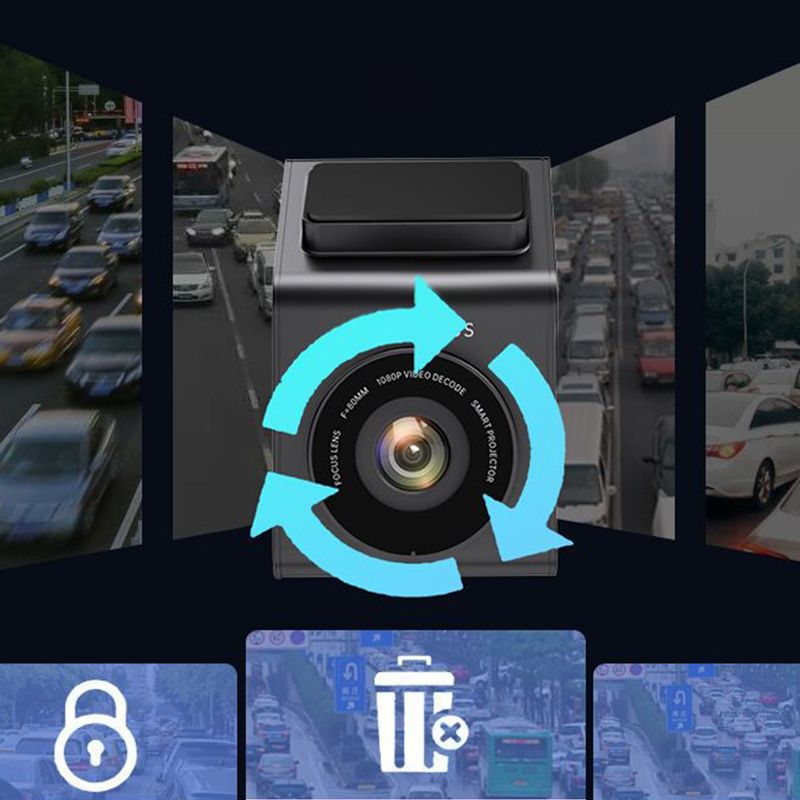AutoFocus Dashcam | Kamera samochodowa Full HD 1080p z G-Sensorem 5
