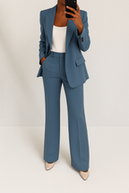 Brenda Zestaw Damski | Elegancka Marynarka i Spodnie, Klasyczny Design 1