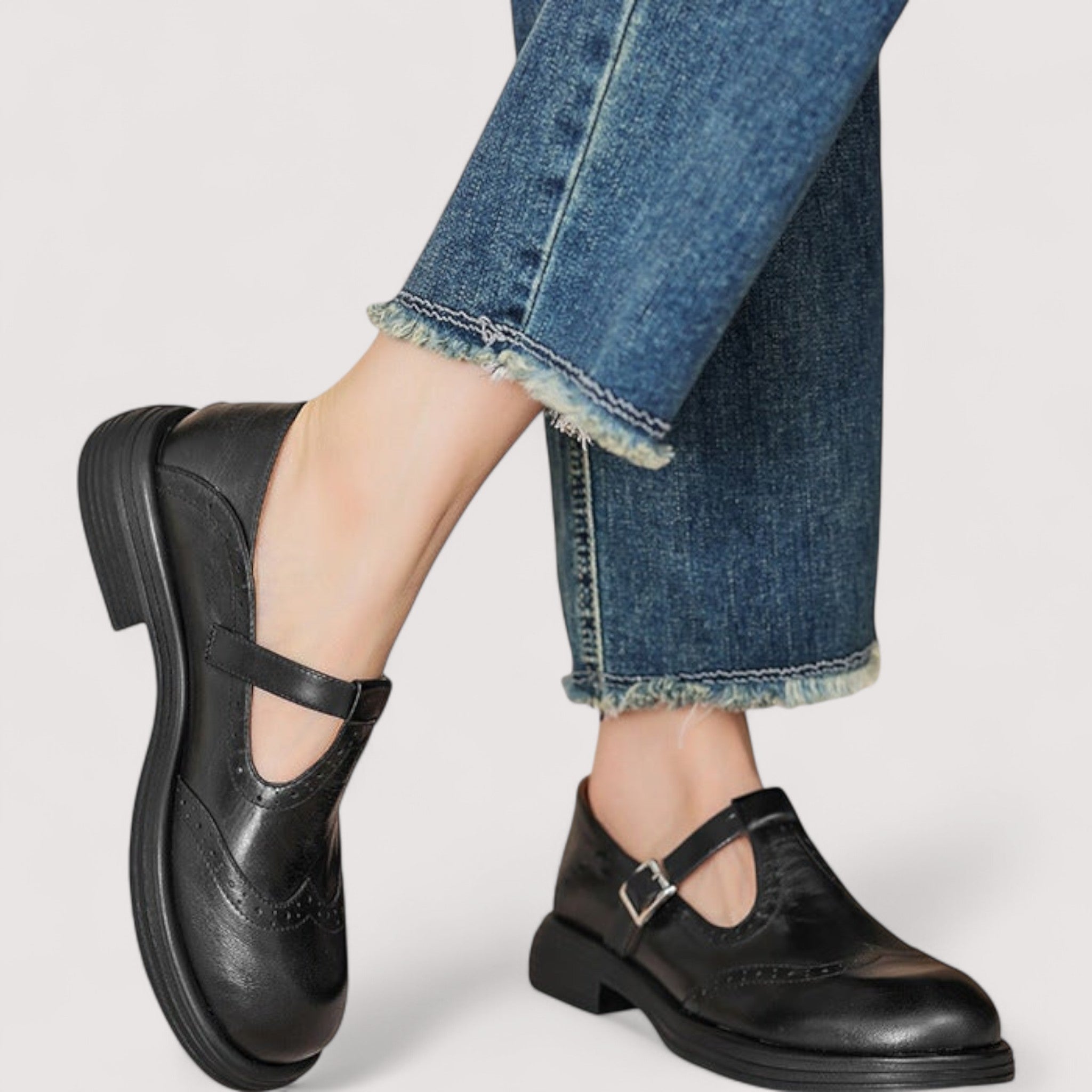 Buty Damskie Mary Jane | Elegancki Design, Czarny 3