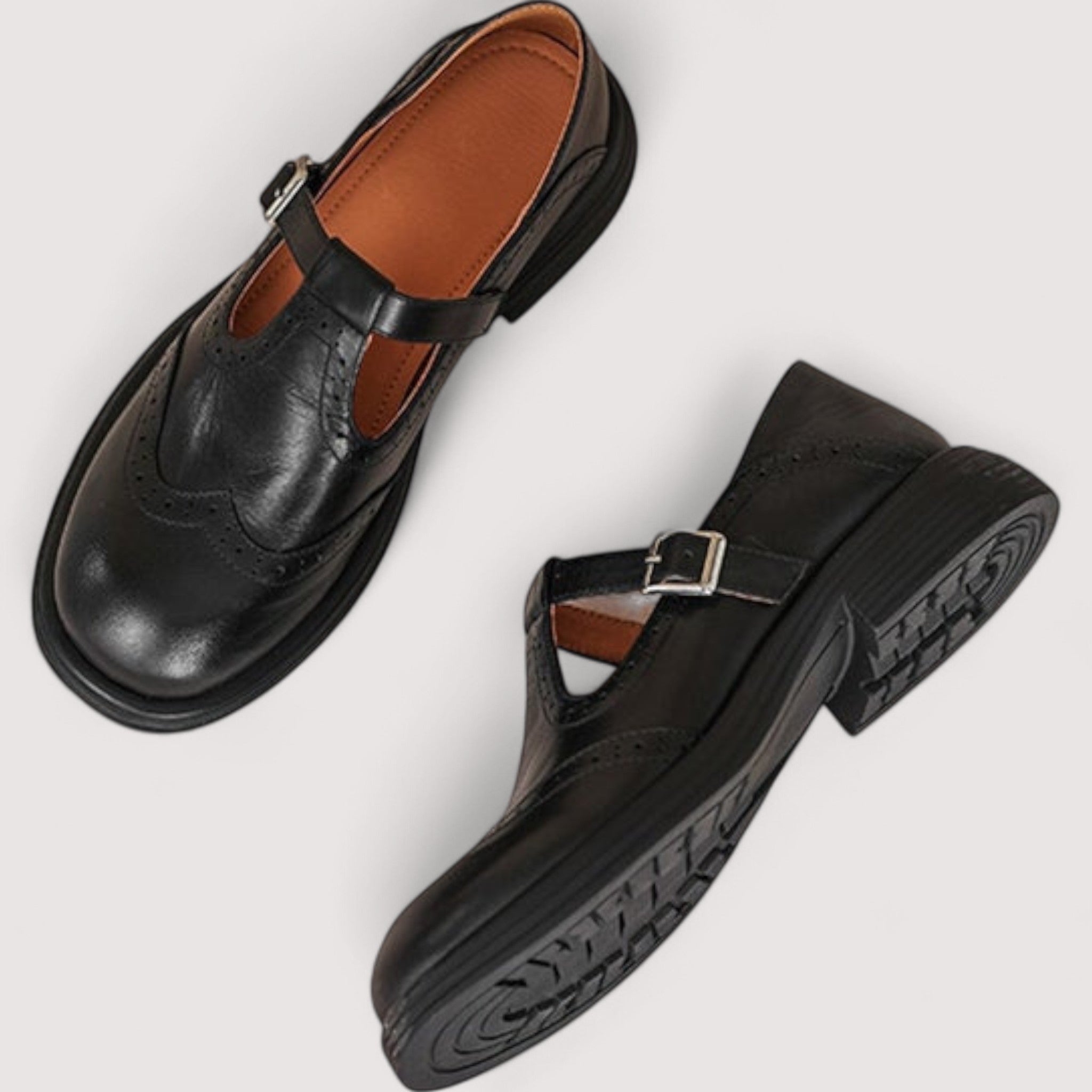 Buty Damskie Mary Jane | Elegancki Design, Czarny 4