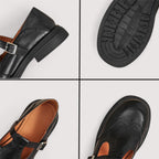 Buty Damskie Mary Jane | Elegancki Design, Czarny 5