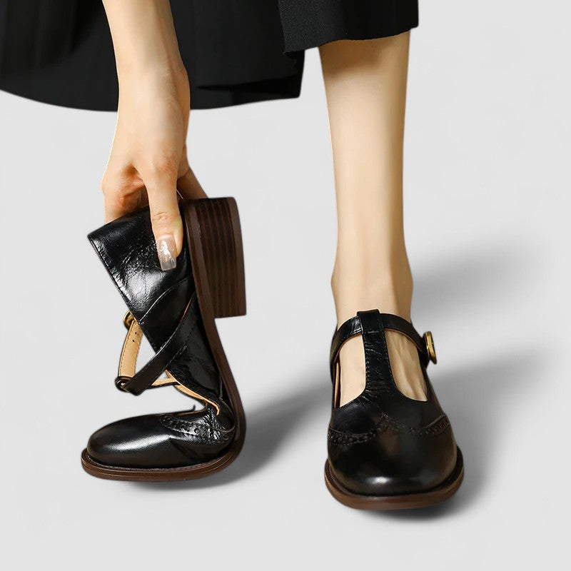 Buty Damskie Mary Jane | Skórzane, Klasyczny Styl i Wygoda 3