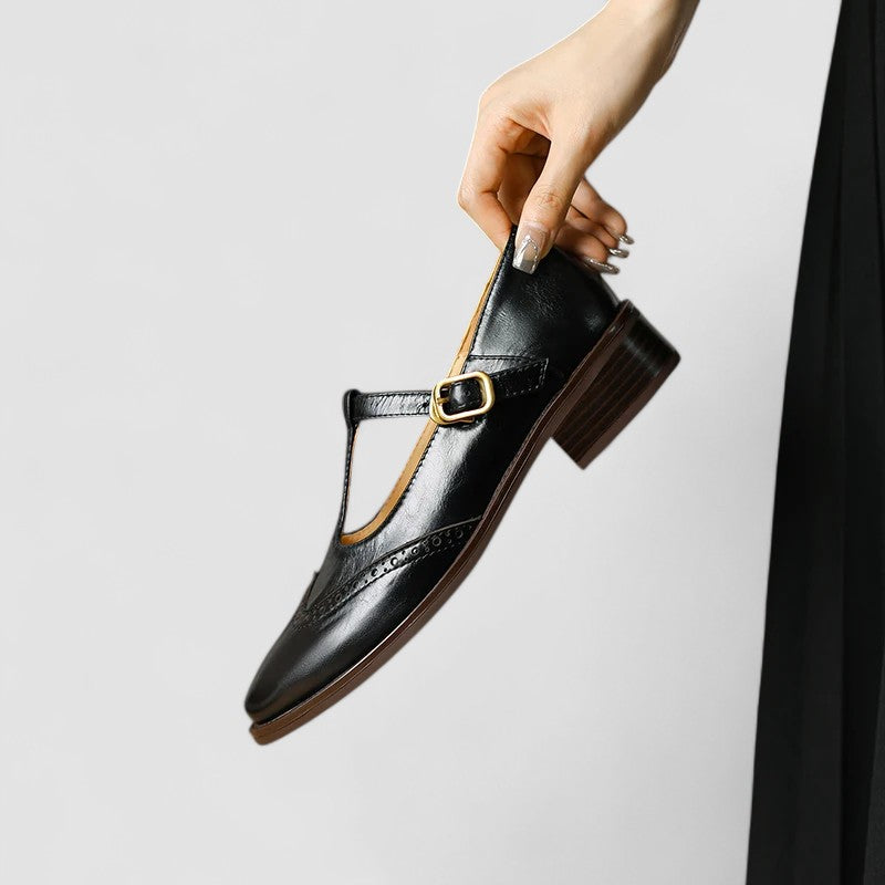 Buty Damskie Mary Jane | Skórzane, Klasyczny Styl i Wygoda 4