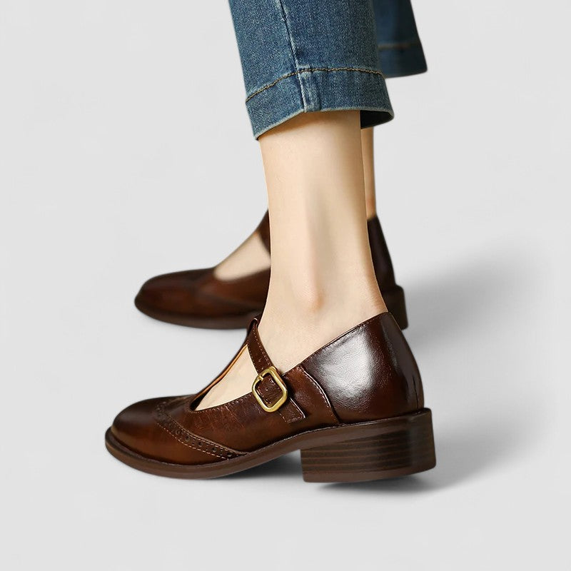 Buty Damskie Mary Jane | Skórzane, Klasyczny Styl i Wygoda 7