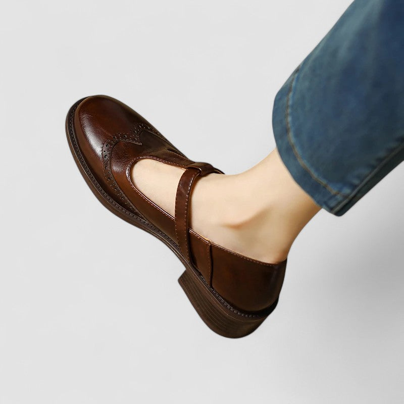 Buty Damskie Mary Jane | Skórzane, Klasyczny Styl i Wygoda 8