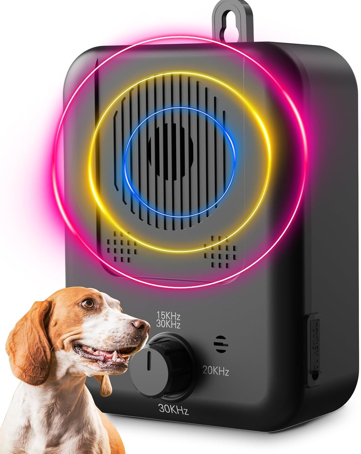 Calvero Ultrasonic Dog Repeller | Ładowalne, Zasięg 15 m, IPX4 0