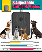 Calvero Ultrasonic Dog Repeller | Ładowalne, Zasięg 15 m, IPX4 2