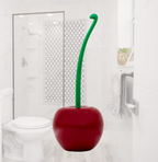 CherryClean Szczotka do Toalety | Wiśniowy Design, Stal Nierdzewna 3