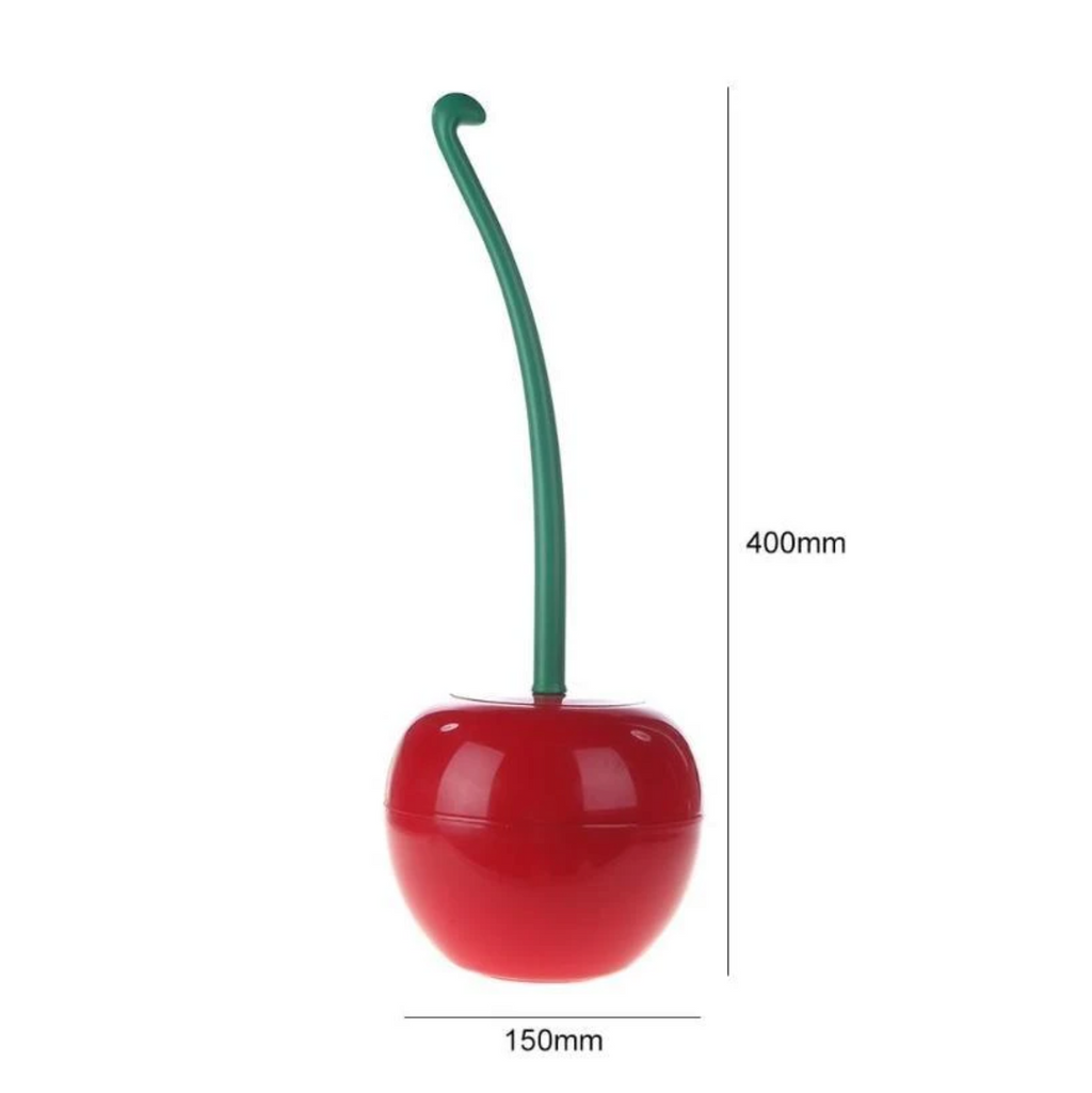 CherryClean Szczotka do Toalety | Wiśniowy Design, Stal Nierdzewna 4