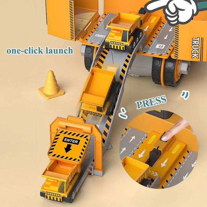 Clevero Playset | Edukacyjne Pojazdy Budowlane dla Dzieci 3