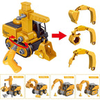 Clevero Playset | Edukacyjne Pojazdy Budowlane dla Dzieci 4