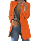 Czarna Marynarka Damska | Poliester, Elegancka Blazer dla Kobiet 2