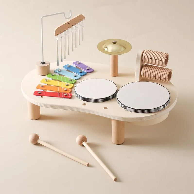 Dalia Drewniana Stacja Muzyczna | Edukacyjne Instrumenty dla Dzieci 6