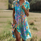 Damska Sukienka Boho | Wygodny Krój, Letnia Elegancja 0