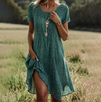 Damska Sukienka Boho | Wygodny Krój, Letnia Elegancja 1
