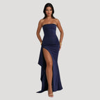 Damska Sukienka Maxi | Elegancka Bez Ramiączek, Idealna na Wesele 5
