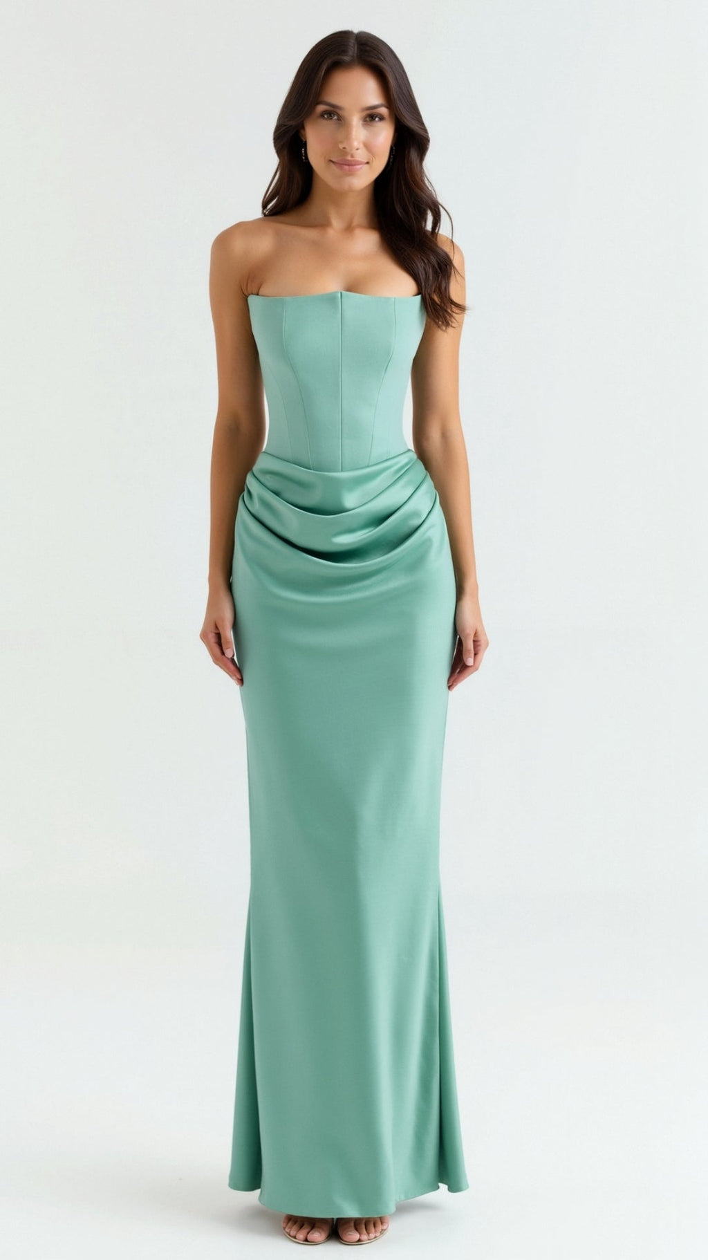 Damska Sukienka Maxi | Elegancka Kolumnowa Sylwetka 9