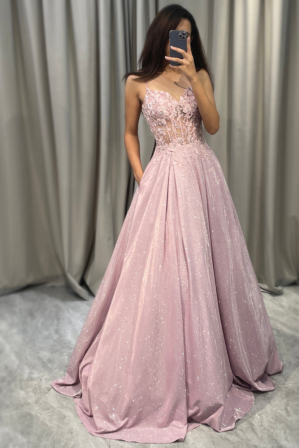 Damska Sukienka Maxi | Elegancka z Zdobieniami 0