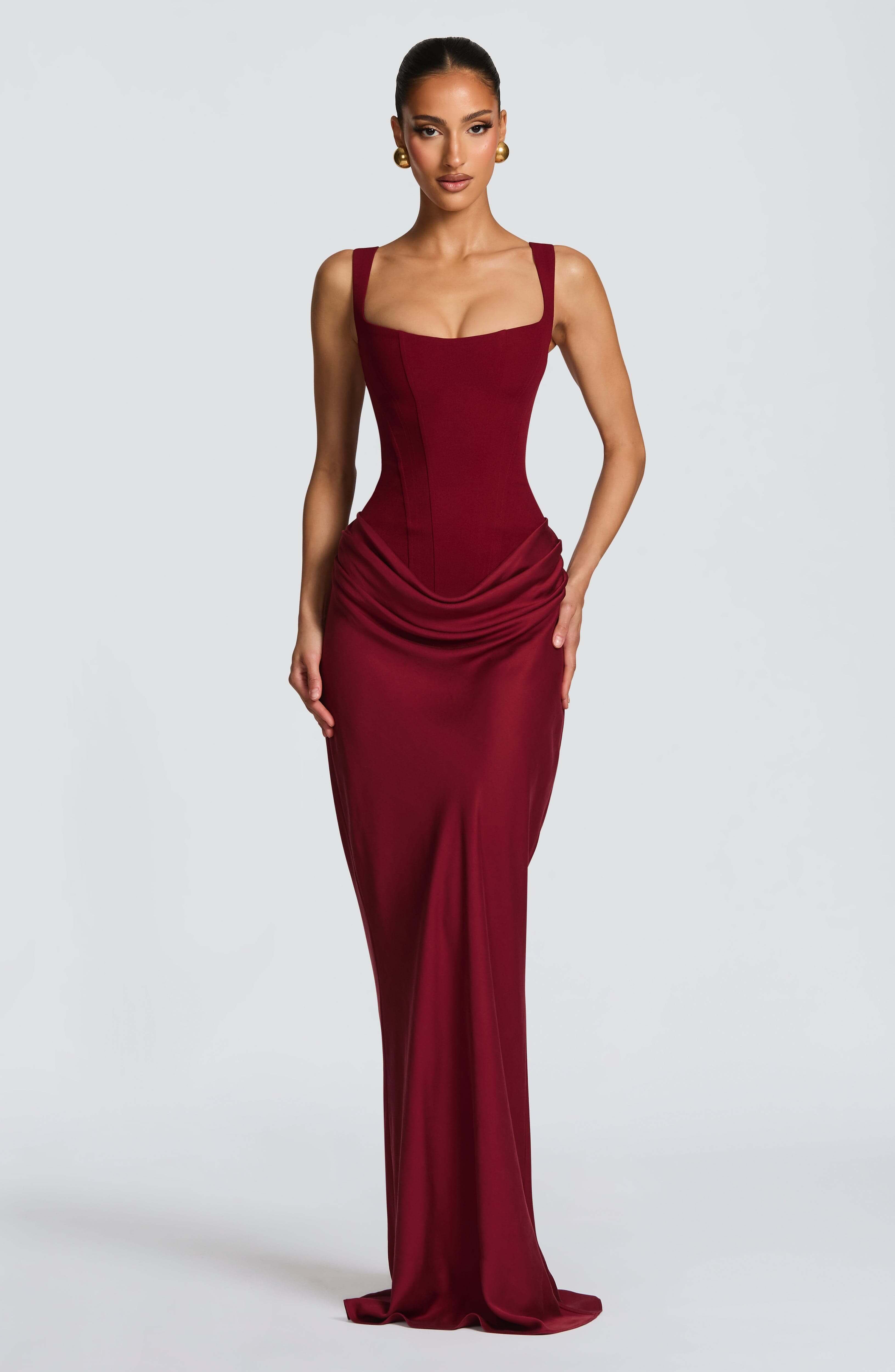 Damska Sukienka Maxi | Elegancki Krój Bez Rękawów 1
