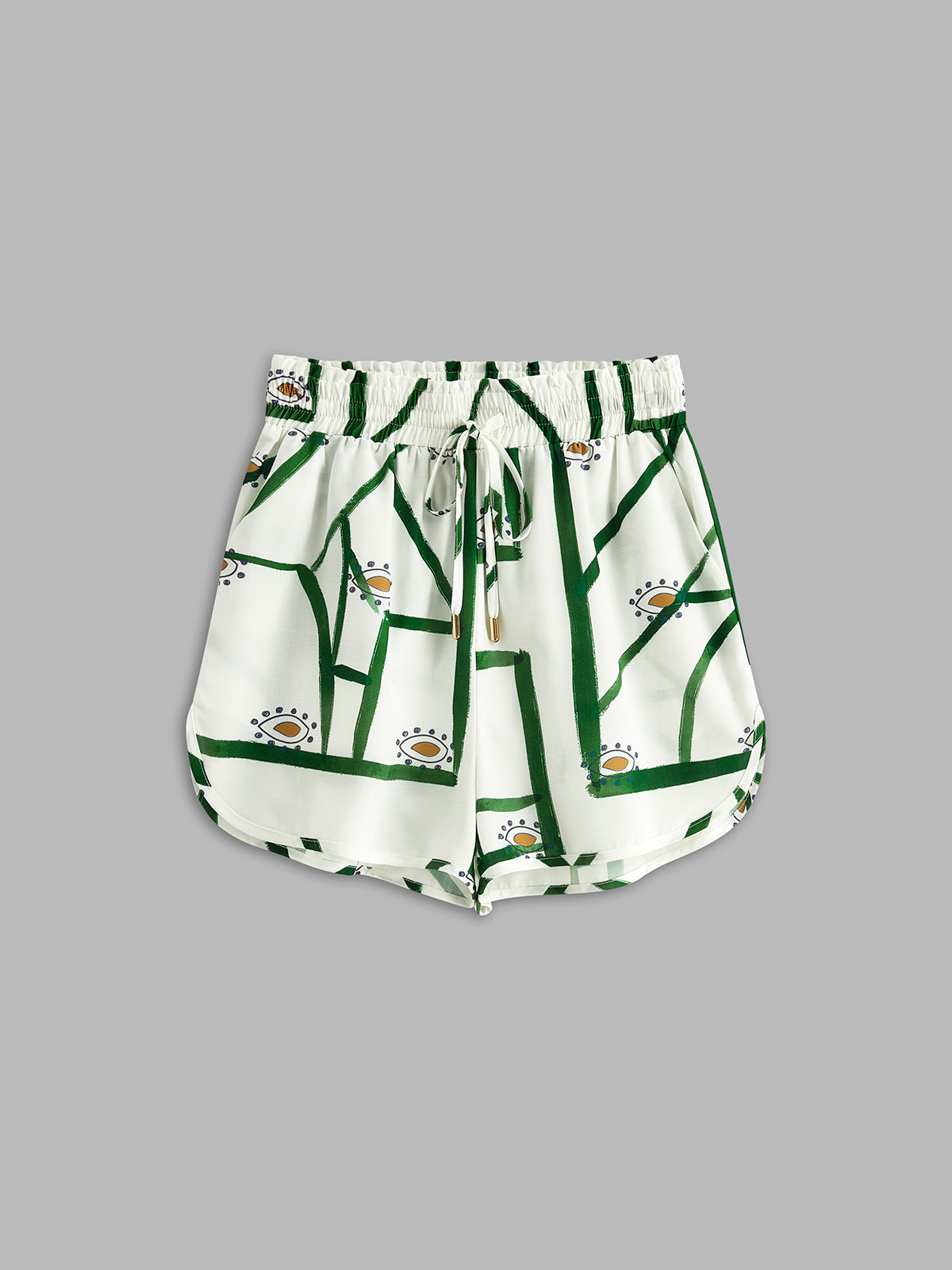 Damski Komplet z Szortami | 30% Len, Casualowy Styl 7
