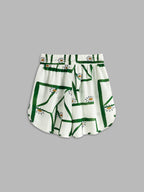 Damski Komplet z Szortami | 30% Len, Casualowy Styl 8