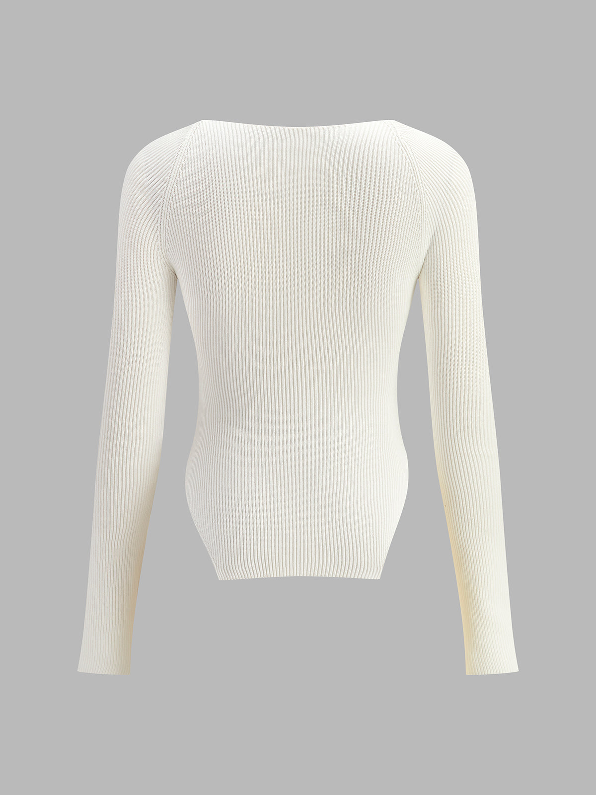 Damski Top Dzianinowy | Dekolt Sweetheart, Komfortowy Fason 2