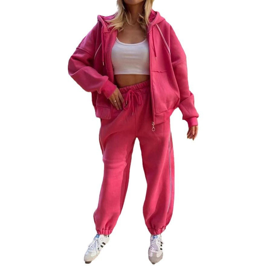 Damski Zestaw Dresowy Kayla | Miękka Tkanina, Sportowy Styl 5