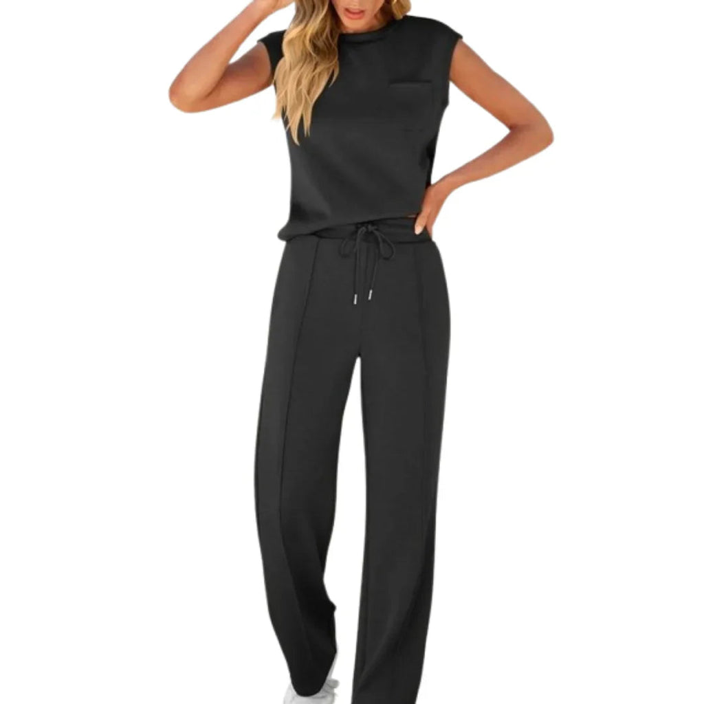 Damski Zestaw Oversize | Przewiewny Materiał, Casualowy 0