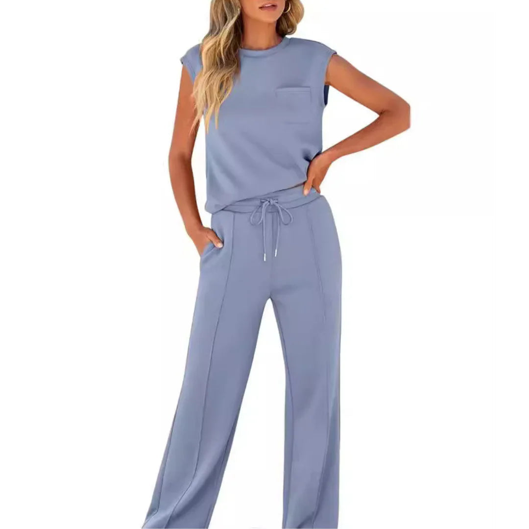 Damski Zestaw Oversize | Przewiewny Materiał, Casualowy 3