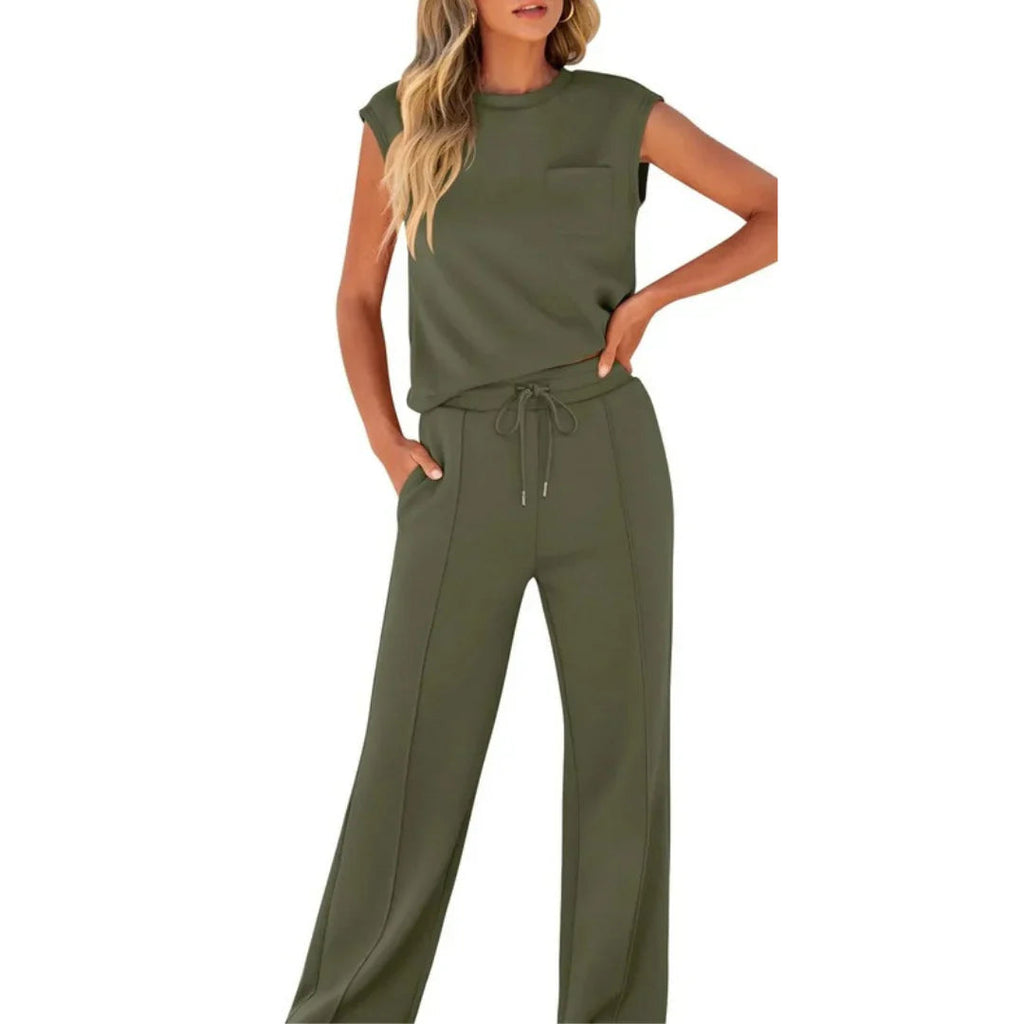 Damski Zestaw Oversize | Przewiewny Materiał, Casualowy 5