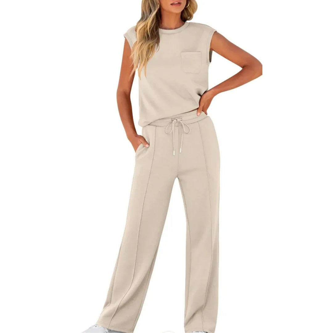 Damski Zestaw Oversize | Przewiewny Materiał, Casualowy 8