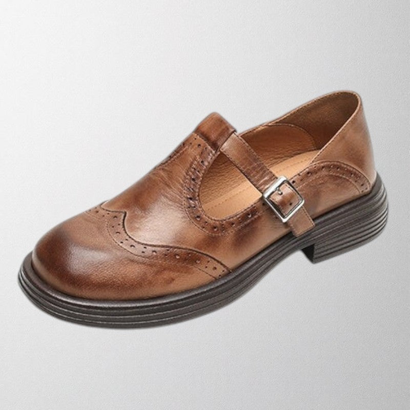 Damskie Buty Skórzane | Elegancki Styl, Wysokiej Jakości Materiał 0