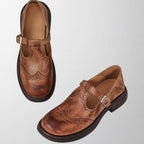 Damskie Buty Skórzane | Elegancki Styl, Wysokiej Jakości Materiał 1
