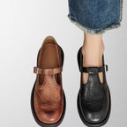 Damskie Buty Skórzane | Elegancki Styl, Wysokiej Jakości Materiał 5