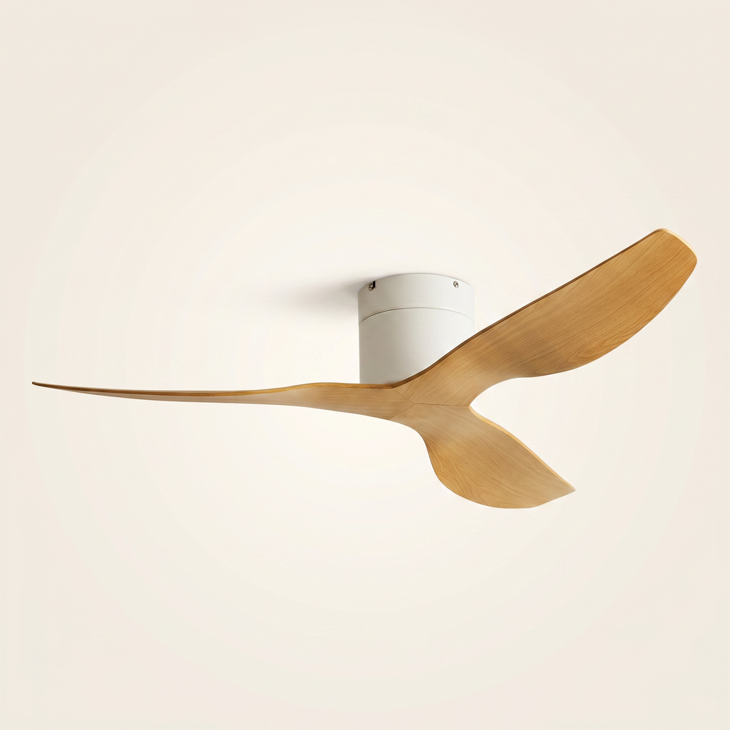 Evelin Wentylator Sufitowy | Cichy, Sterowany Pilotem, Nowoczesny Design 0