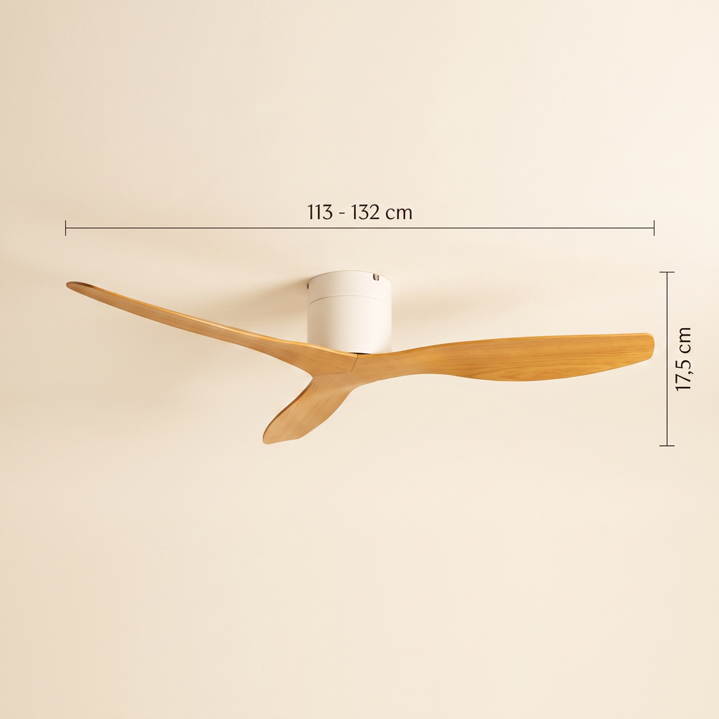 Evelin Wentylator Sufitowy | Cichy, Sterowany Pilotem, Nowoczesny Design 8