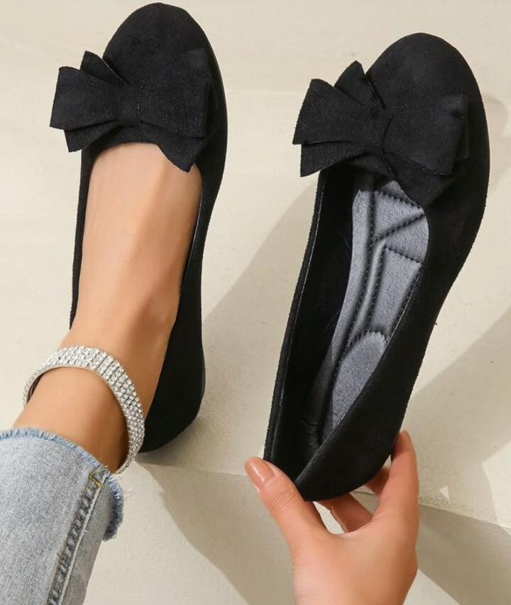 Ewa Women's Flat Shoes | Stylish Bow Detail, Comfortable Casual Footwear 6