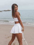 Ewa Women's Sports Outfit | Yoga and Tennis Set, Soft and Breathable 3