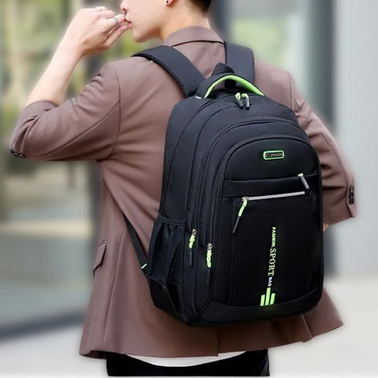 GeorgeGear Plecak Oxford | Wodoodporny, z wieloma kieszeniami 7