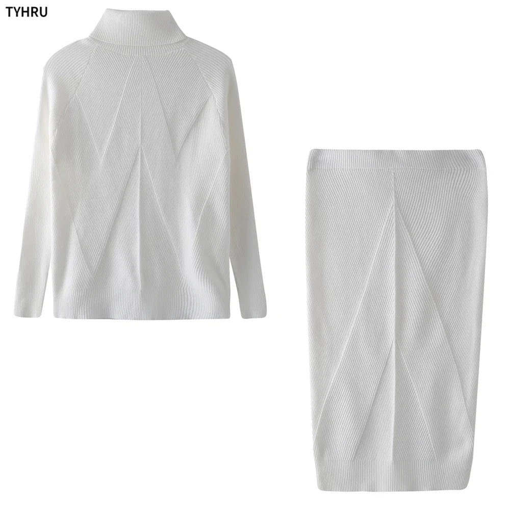 Hanna Women's Knit Set | High-Quality Fabric, Elegant 7