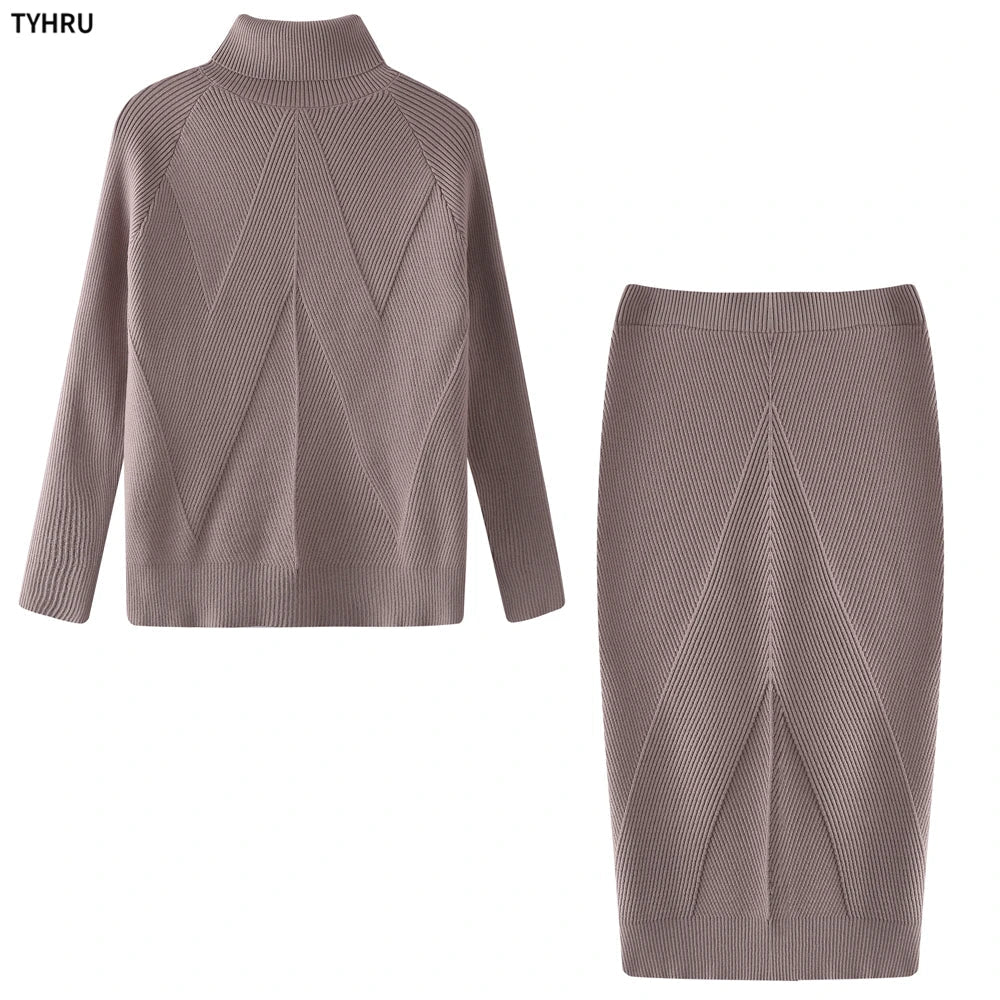Hanna Women's Knit Set | High-Quality Fabric, Elegant 9