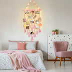 Hedra Macrame Photo Display | 30 Klipsów, Oświetlenie LED 5